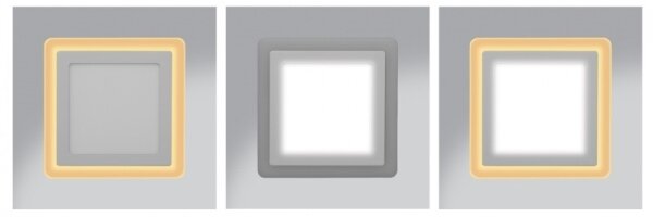 Ecolite DUO-S18W - Lampada LED da incasso DUO LED/18W/230V + LED/6W