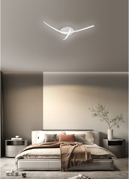 Brilagi - Plafoniera LED STRIPES LED/24W/230V bianco