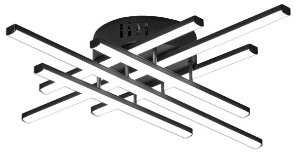 Brilagi - Plafoniera LED STRIPES LED/42W/230V nera
