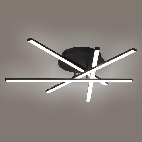Brilagi - Plafoniera a LED STRIPES LED/40W/230V nero