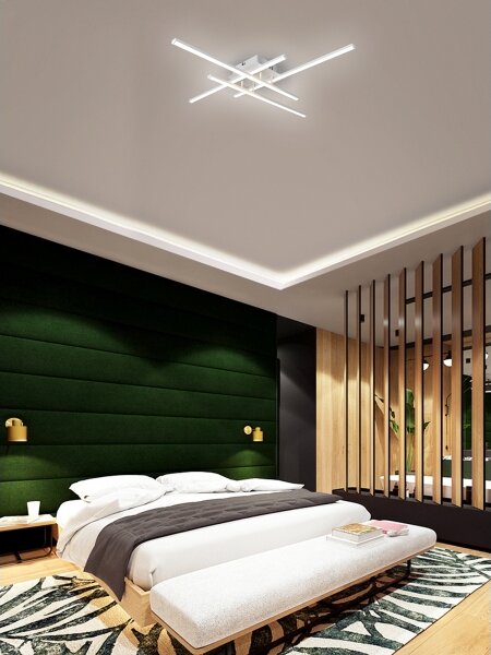 Brilagi - Plafoniera LED STRIPES LED/37W/230V bianco
