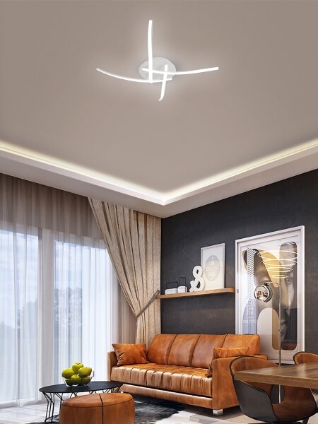 Brilagi - Plafoniera LED STRIPES LED/32W/230V bianca