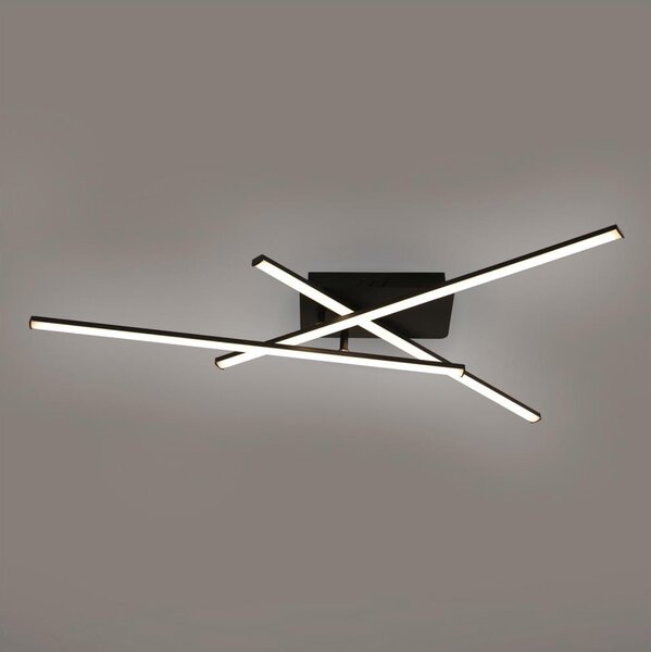 Brilagi - Plafoniera LED STRIPES LED/30W/230V nera