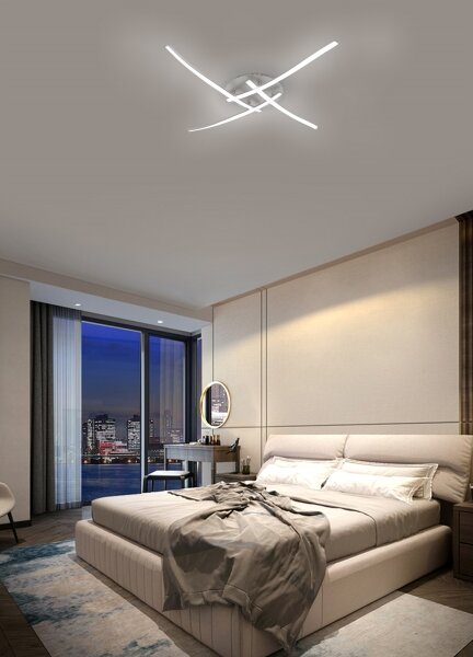 Brilagi - Plafoniera LED STRIPES LED/32W/230V argento