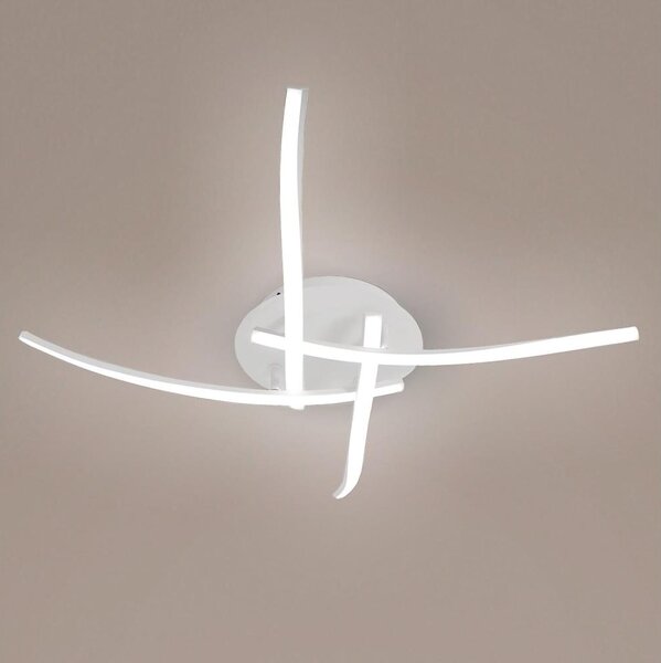 Brilagi - Plafoniera LED STRIPES LED/32W/230V bianca