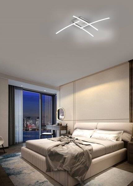 Brilagi - Plafoniera LED STRIPES LED/32W/230V argento