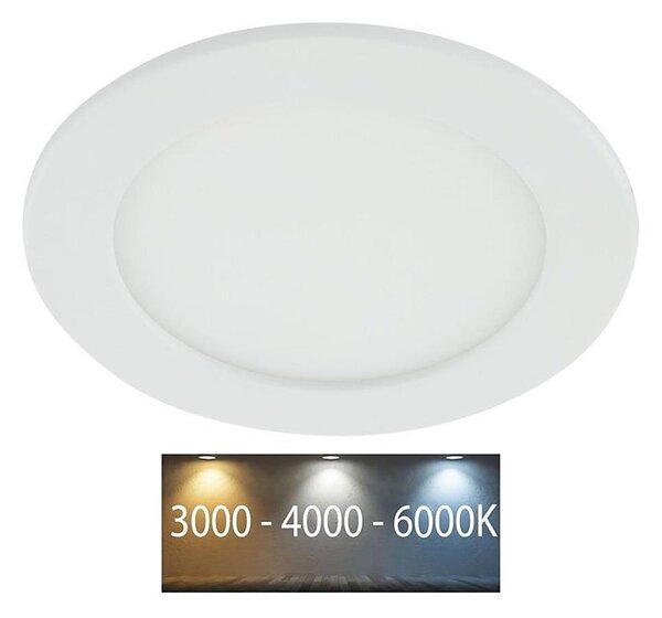 Lampada LED da incasso per bagni LED/12W/230V 3000/4000/6000K IP44