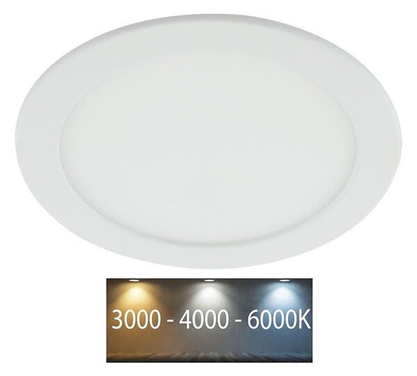 Lampada LED da incasso per bagni LED/18W/230V 3000/4000/6000K IP44