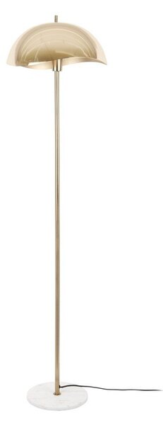 Lampada da terra color oro con paralume in metallo (altezza 154 cm) Waved - Leitmotiv
