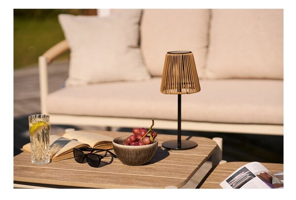 Illuminazione esterna LED con alimentazione a pannelli solari da tavolo /portatile ø 14 cm Salford – House Nordic