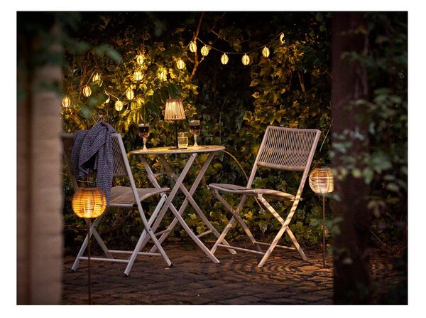 Illuminazione esterna LED con alimentazione a pannelli solari da tavolo /portatile ø 14 cm Salford – House Nordic