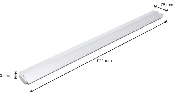 Lampada LED sottopensile LED/15W/230V bianco