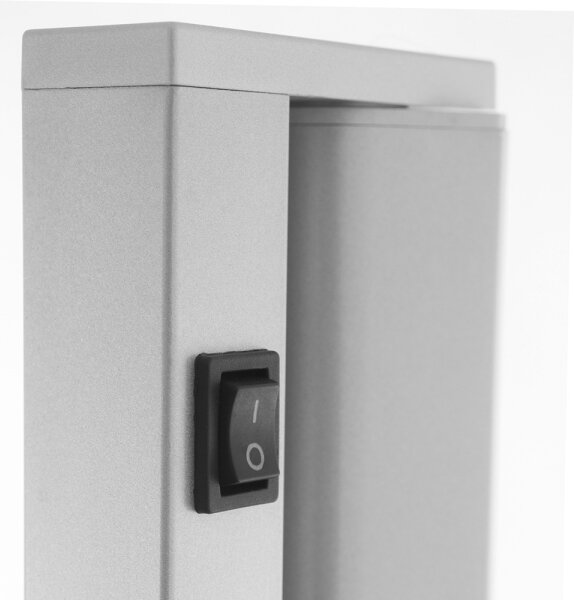 Lampada LED sottopensile LED/15W/230V argento