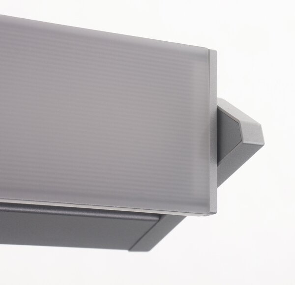 Lampada LED sottopensile LED/10W/230V argento