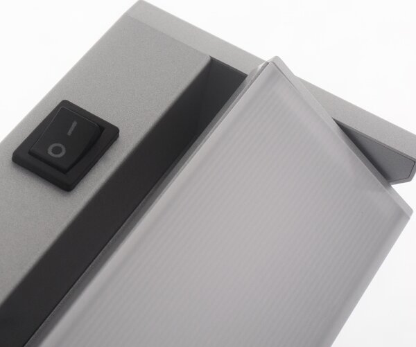 Lampada LED sottopensile LED/10W/230V argento