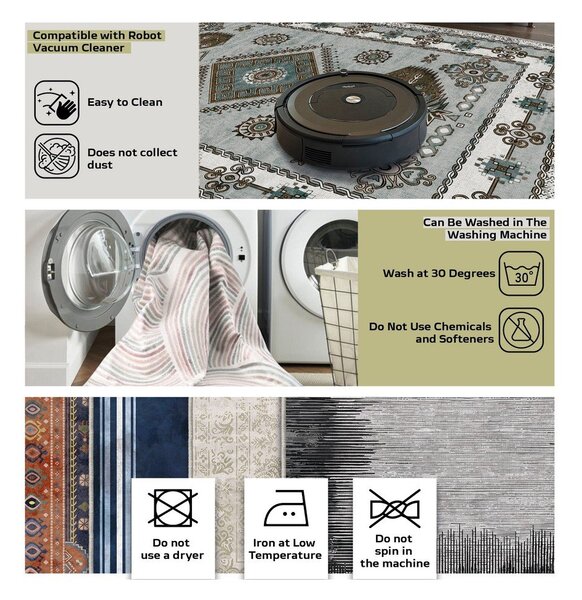 Set di tappetini per il bagno 2 pz 60x100 cm – Foutastic