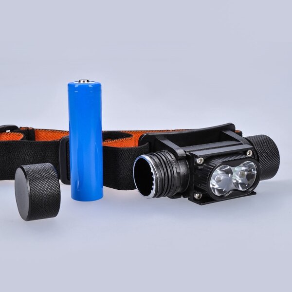 Solight WN41 - Lampada frontale LED ricaricabile LED/2200 mAh 3,7V IP44