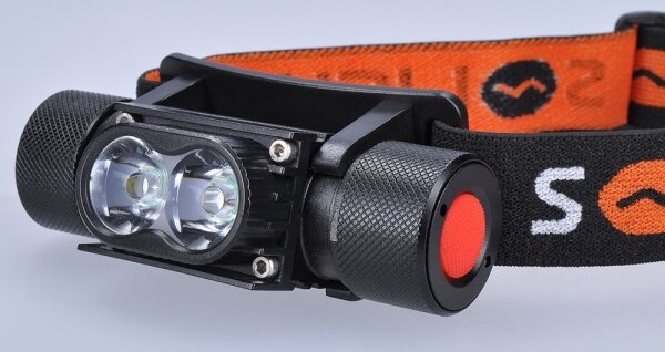 Solight WN41 - Lampada frontale LED ricaricabile LED/2200 mAh 3,7V IP44