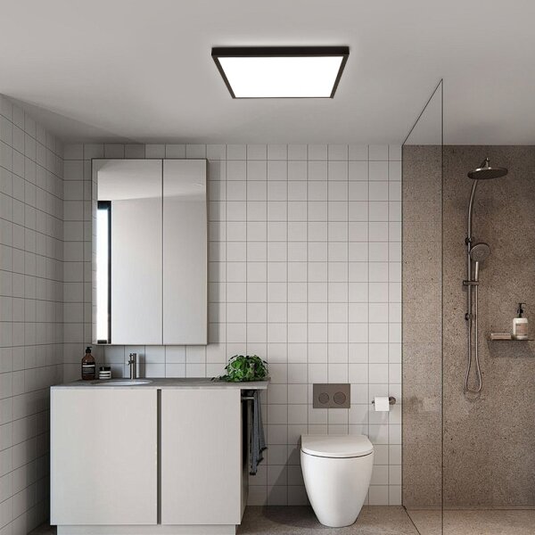 Brilagi - Lampada LED da bagno FRAME LED/50W/230V 3000/4000/6000K IP44 nero