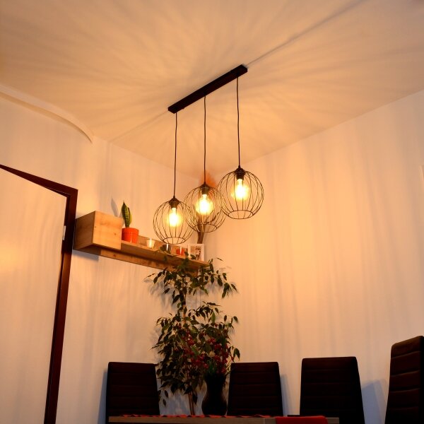 Lampadario LED a cavo MERCURE 3xE27/15W/230V