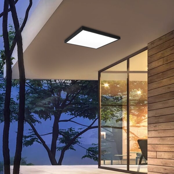 Brilagi - Lampada LED da bagno FRAME LED/50W/230V 3000/4000/6000K IP44 nero
