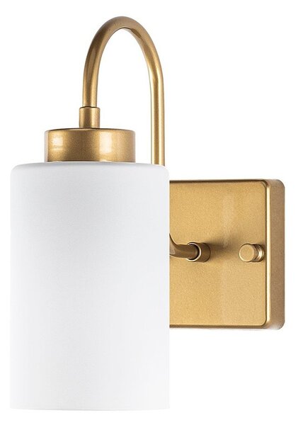 Lampada da parete bianca/dorata ø 10 cm Duzsuz – Opviq lights