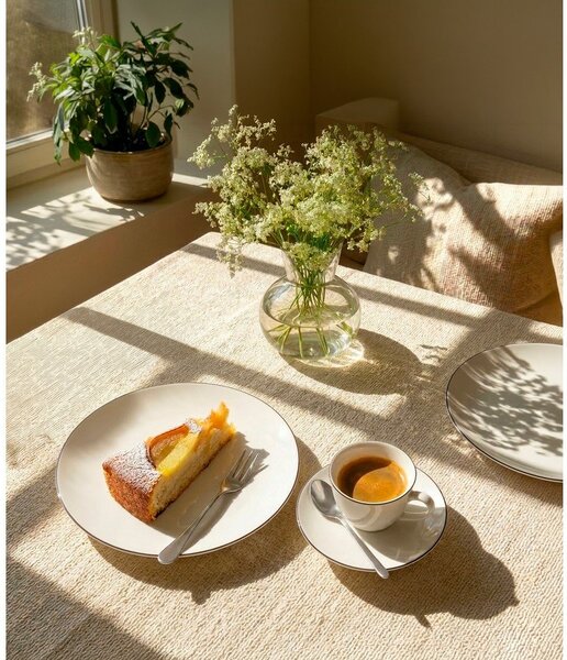 Set da pranzo in new bone china 18 pz Decora – Orion