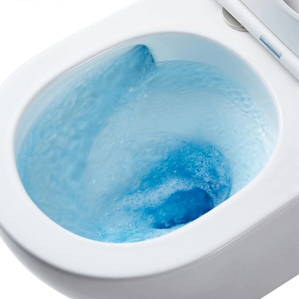 Vaso WC sospeso Rea Carlo Mini Tornado Rimless Flat N