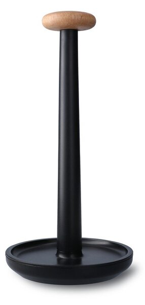 Portarotolo da cucina verticale nero ø 15 cm Paper Pal – Rosendahl