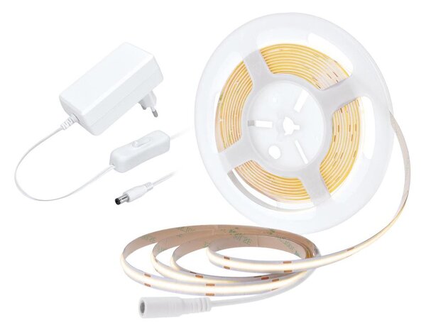 Solight WM59-WW - Striscia LED 8W/m 230V 3000K 5m