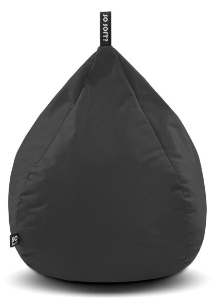 Puof a sacco grigio Drop L – So Soft?