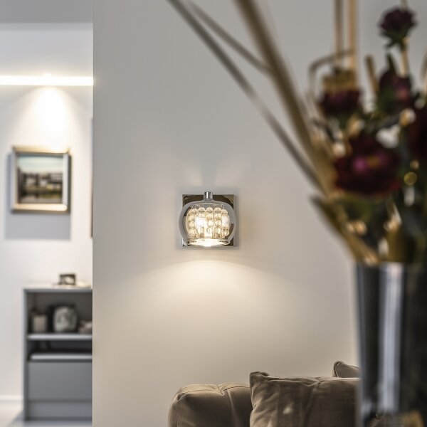 Brilagi - LED Applique di cristallo JEWEL 1xG9/42W/230V