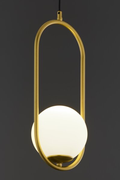 Jupiter 2042 - Lampadario a sospensione con filo IGON 1xE14/40W/230V oro