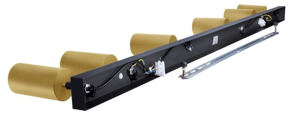 Brilagi - Faretto SELE GOLDEN 6xGU10/30W/230V nero/oro