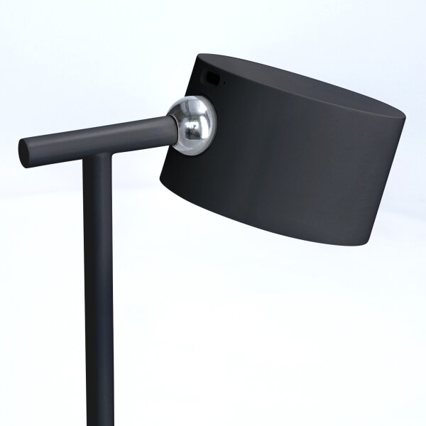 Solight WO68-B-LED Lampada ricaricabile dimmerabile 3in1 LED/4W/2000 mAh 3000/4000/6500K nero