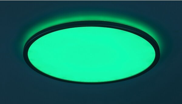 Rabalux 2290 - Plafoniera dimmerabile LED RGB RASMUS LED/22W/230V + telecomando
