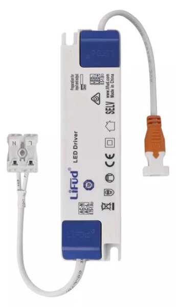 Plafoniera LED LED/28,5W/230V 3000/3500/4000K 30x30 cm cromo