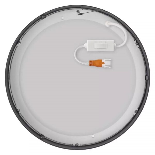 Plafoniera LED LED/21W/230V 3000/3500/4000K d. 22,5 cm nero