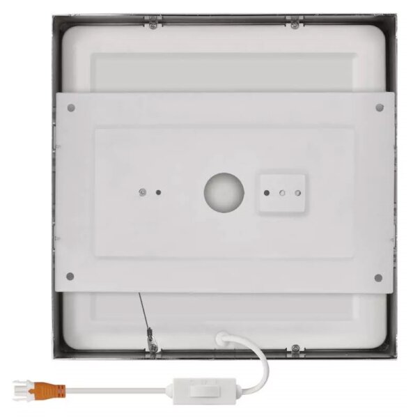 Plafoniera LED LED/21W/230 3000/3500/4000K 22,5x22,5 cm cromo