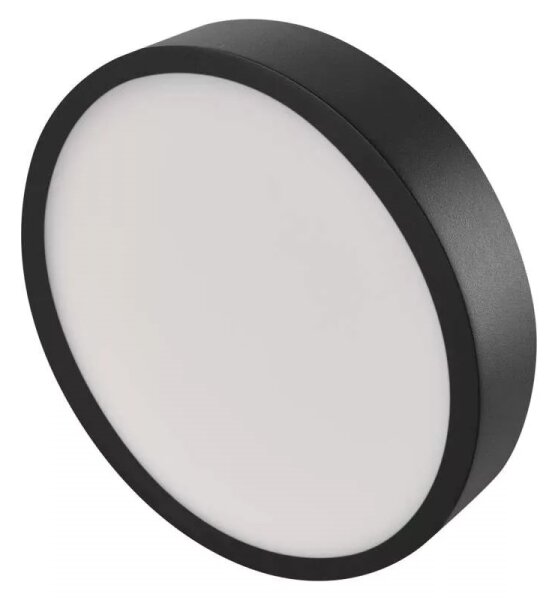 Plafoniera LED LED/21W/230V 3000/3500/4000K d. 22,5 cm nero