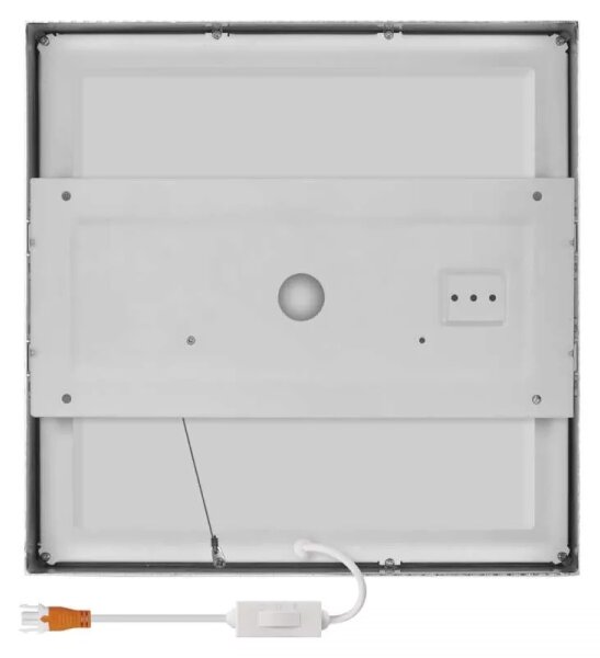 Plafoniera LED LED/28,5W/230V 3000/3500/4000K 30x30 cm cromo