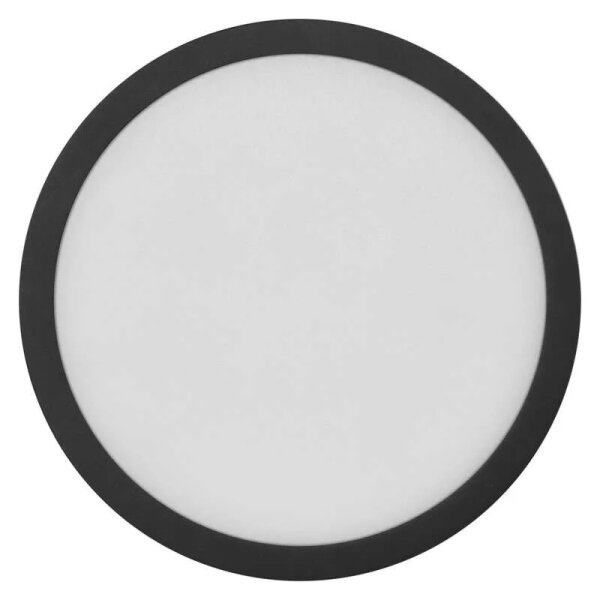 Plafoniera LED LED/12,5W/230V 3000/3500/4000K d. 17 cm nero