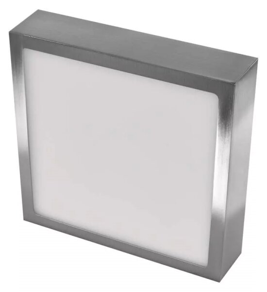 Plafoniera LED LED/12,5W/230V 3000/3500/4000K 17x17 cm cromo
