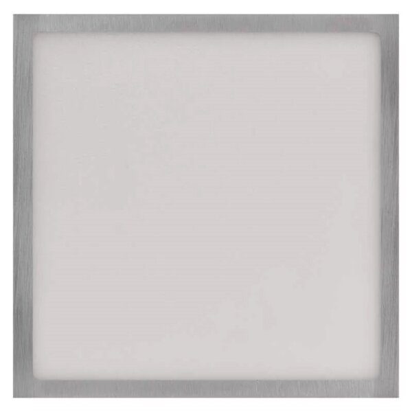 Plafoniera LED LED/21W/230 3000/3500/4000K 22,5x22,5 cm cromo