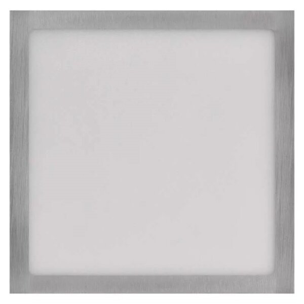 Plafoniera LED LED/12,5W/230V 3000/3500/4000K 17x17 cm cromo