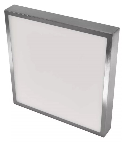 Plafoniera LED LED/28,5W/230V 3000/3500/4000K 30x30 cm cromo