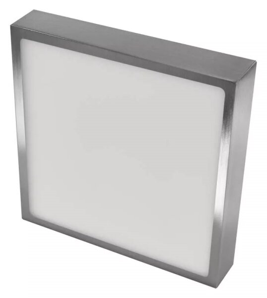 Plafoniera LED LED/21W/230 3000/3500/4000K 22,5x22,5 cm cromo