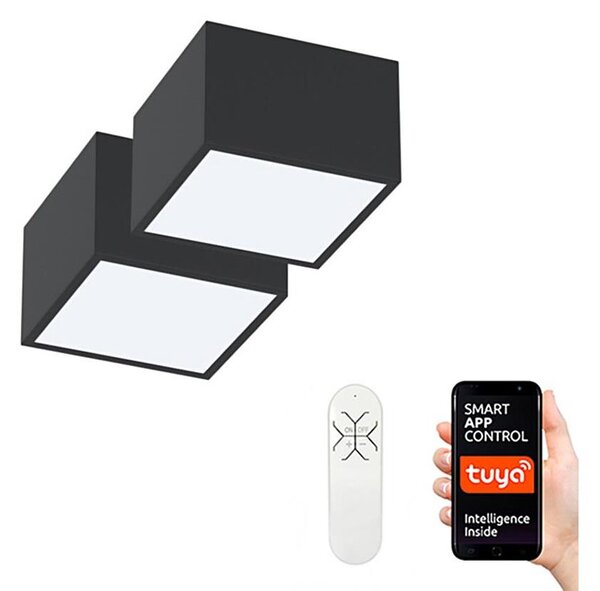Immax Neo 07074L-15BD-Set 2x Luce LED dimmerabile CANTO 2xLED/12W/230V + +TC