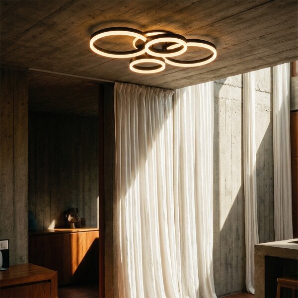 Brilagi - Plafoniera LED dimmerabile ORBITS LED/49W/230V 3000-6000K + TC