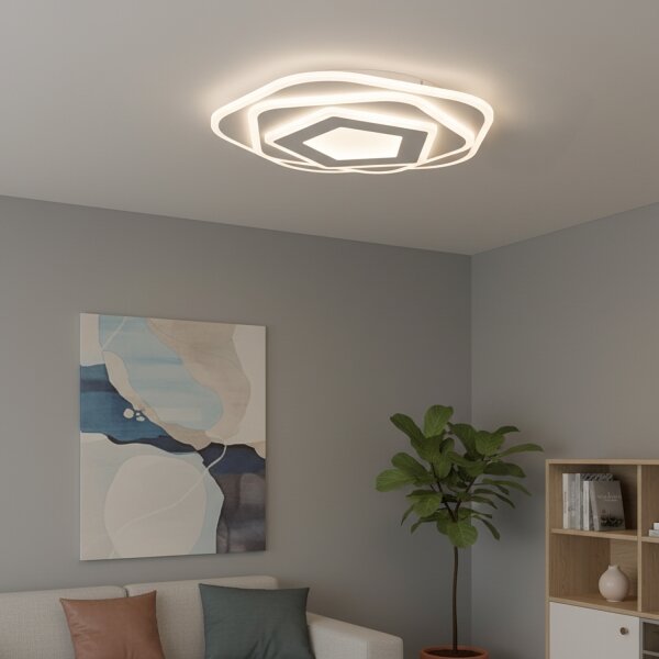 Brilagi - Plafoniera LED dimmerabile MODERN LED/64W/230V 3000-6000K + telecomando